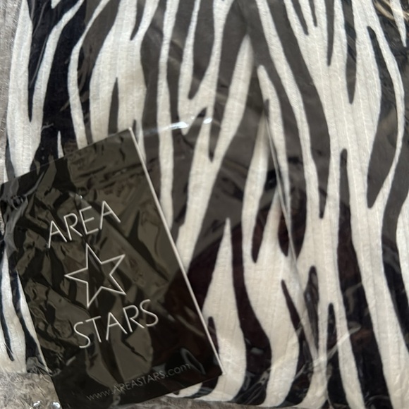 Area Star Zebra Blazer Size Medium NWT - Picture 5 of 5